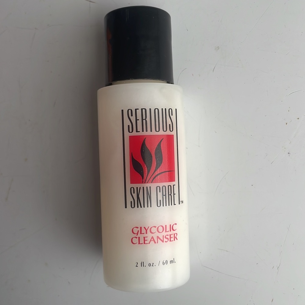 Serious skin care glycolic cleanser